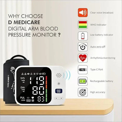 Digital Arm Blood Pressure Monitor