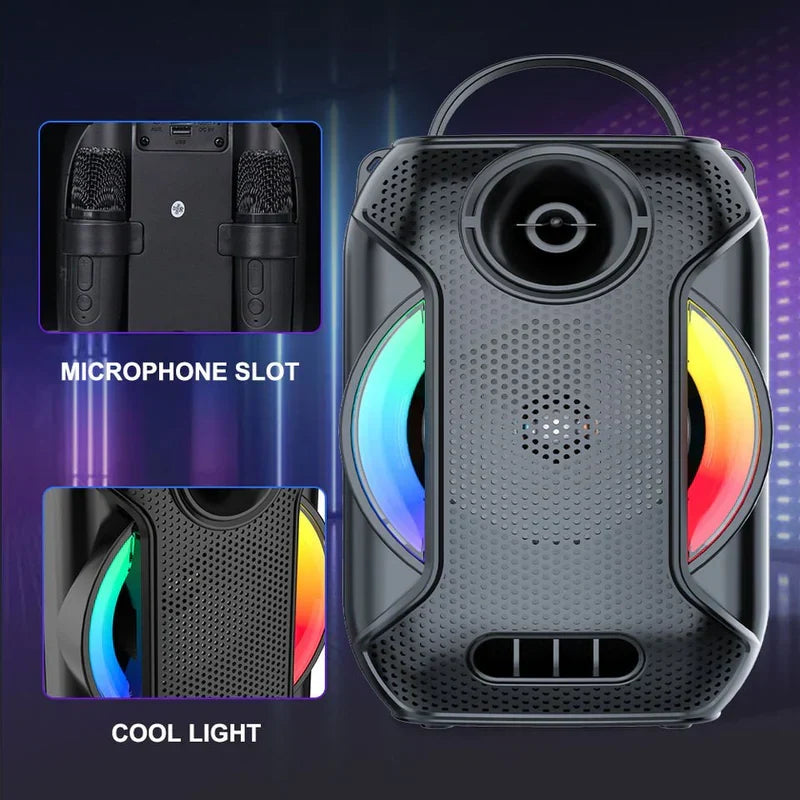Sing-E – مكبر صوت بلوتوث محمول مع أضواء RGB